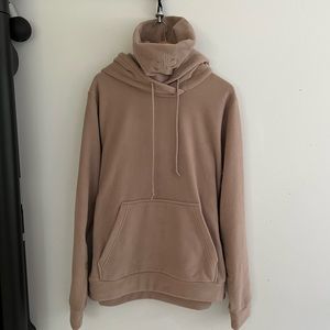 ALO Yoga Brisk Fleece Hoodie in Gravel - Size Large - Never Worn